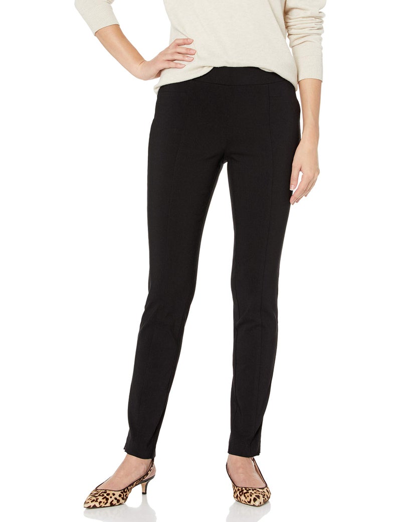Rafaella Women's Supreme Stretch Pant, Black, 8 - Image 1